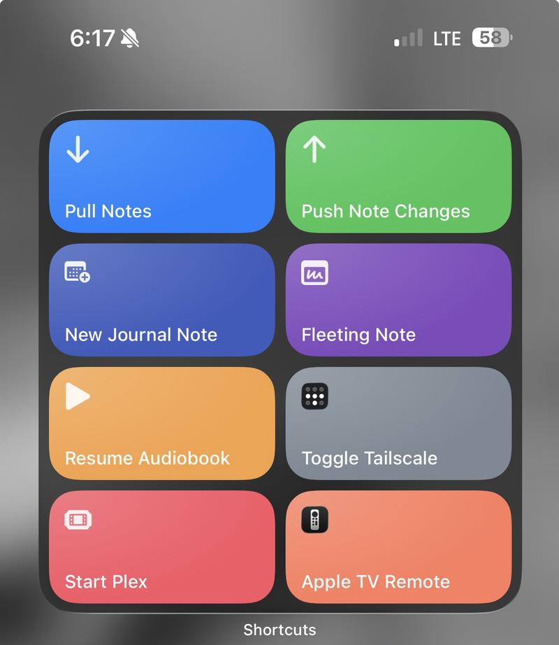 Shortcut Widgets